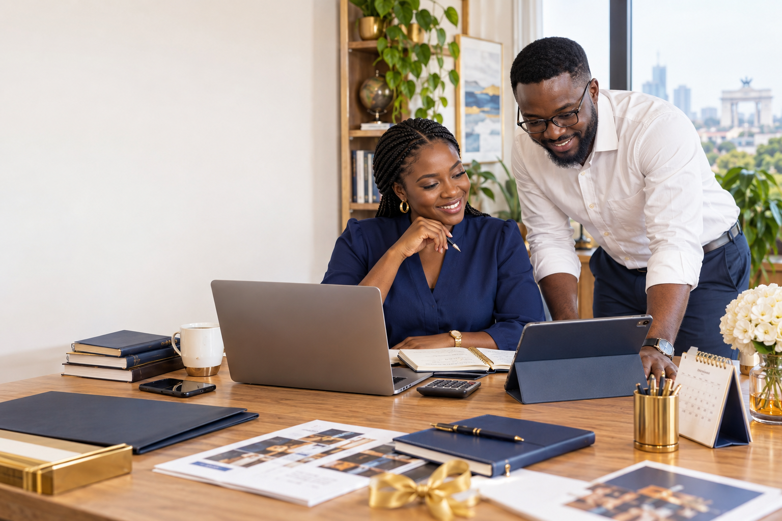 Ghanaian professionals using practical planning and productivity tools
